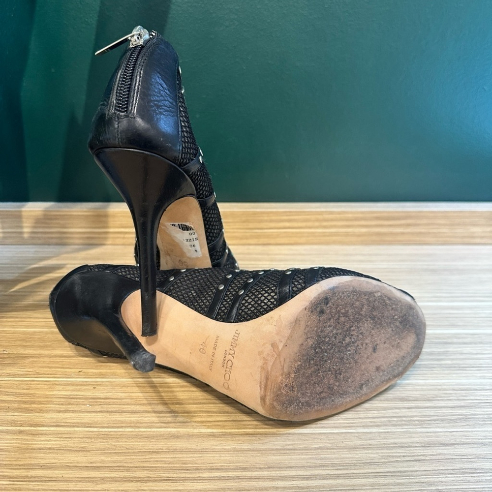 Jimmy Choo‎ Karina studs leather shoes size 40 - Picture 5 of 8